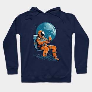 Moon beach Hoodie